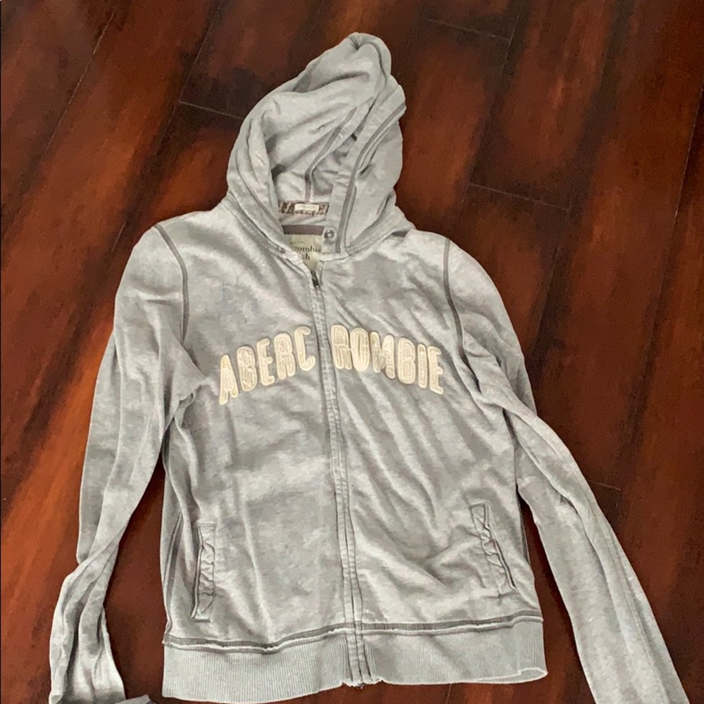 Abercrombie and Fitch zip up